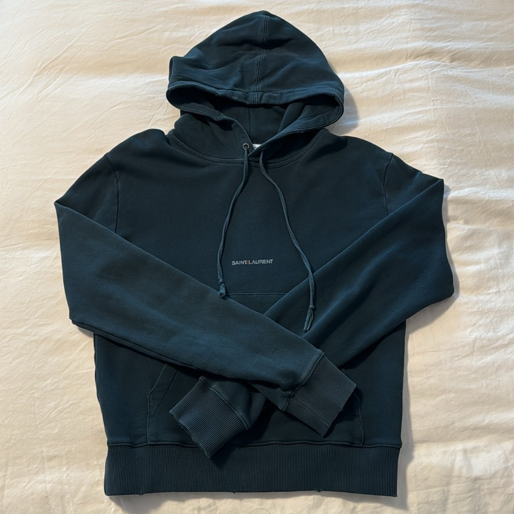 SAINT LAURENT Distressed Hoodie